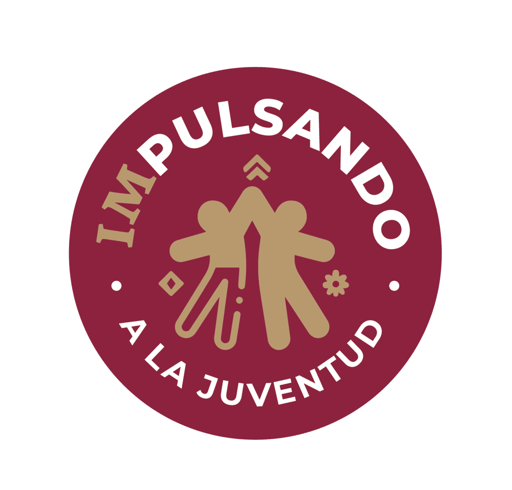 Logo del programa: IMPULSANDO A LA JUVENTUD